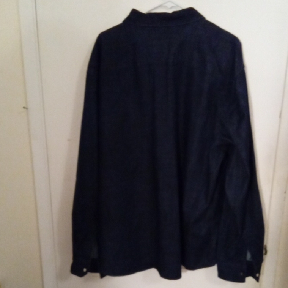 Wrangler Men's Dark Blue Casual Shirt - Picture 2 of 13